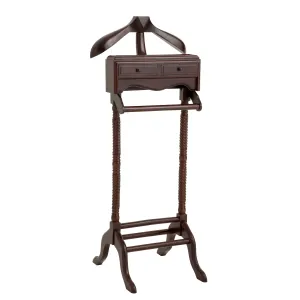 100019 - Dressboy Jaquet mahogany wood brown finish