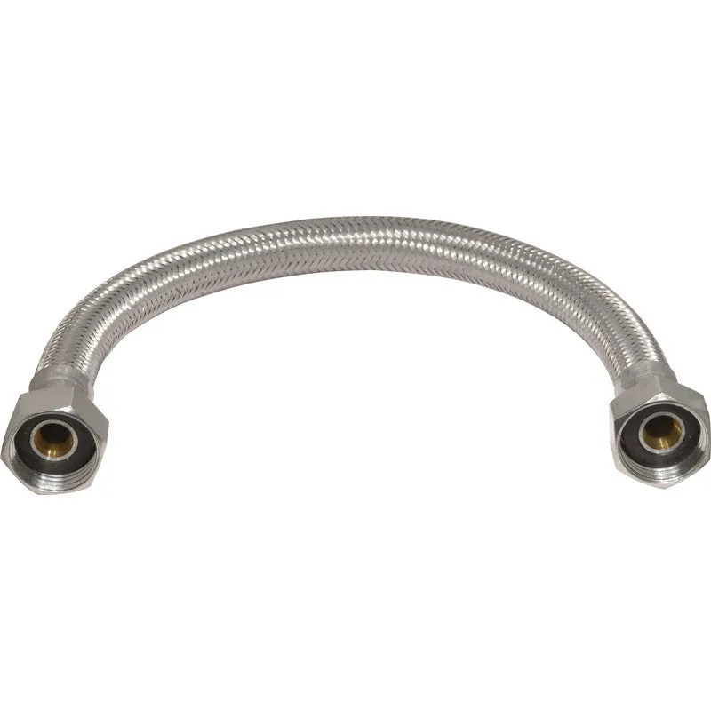 300mm Flexi Tap Connector Hose 1/2″ x 1/2″ 10mm Bore