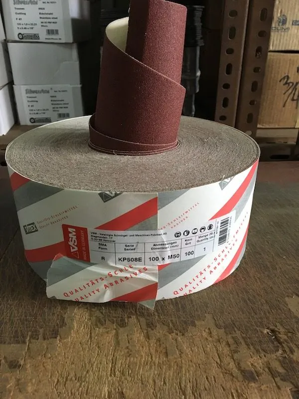 50MMX50M P500 KK511F - Sanding Abrasive Flexible Rolls