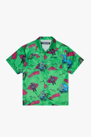 6THBRAND - MUSEUM" WOVEN - GREEN