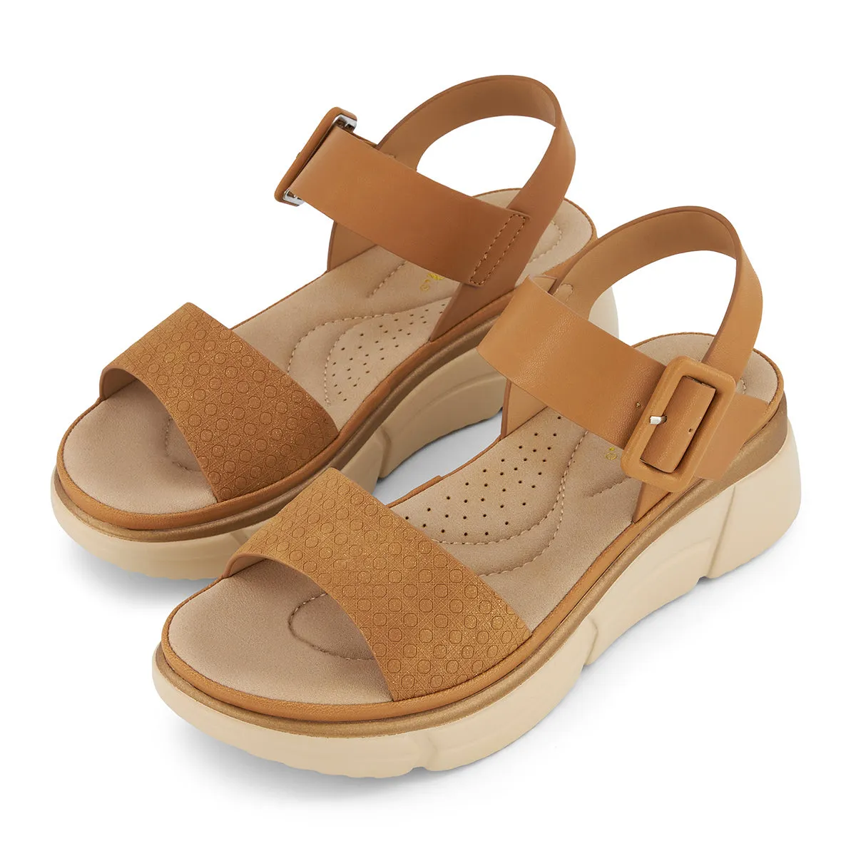 Andrea Women's Casual Sandals With Comfortec insole 66645