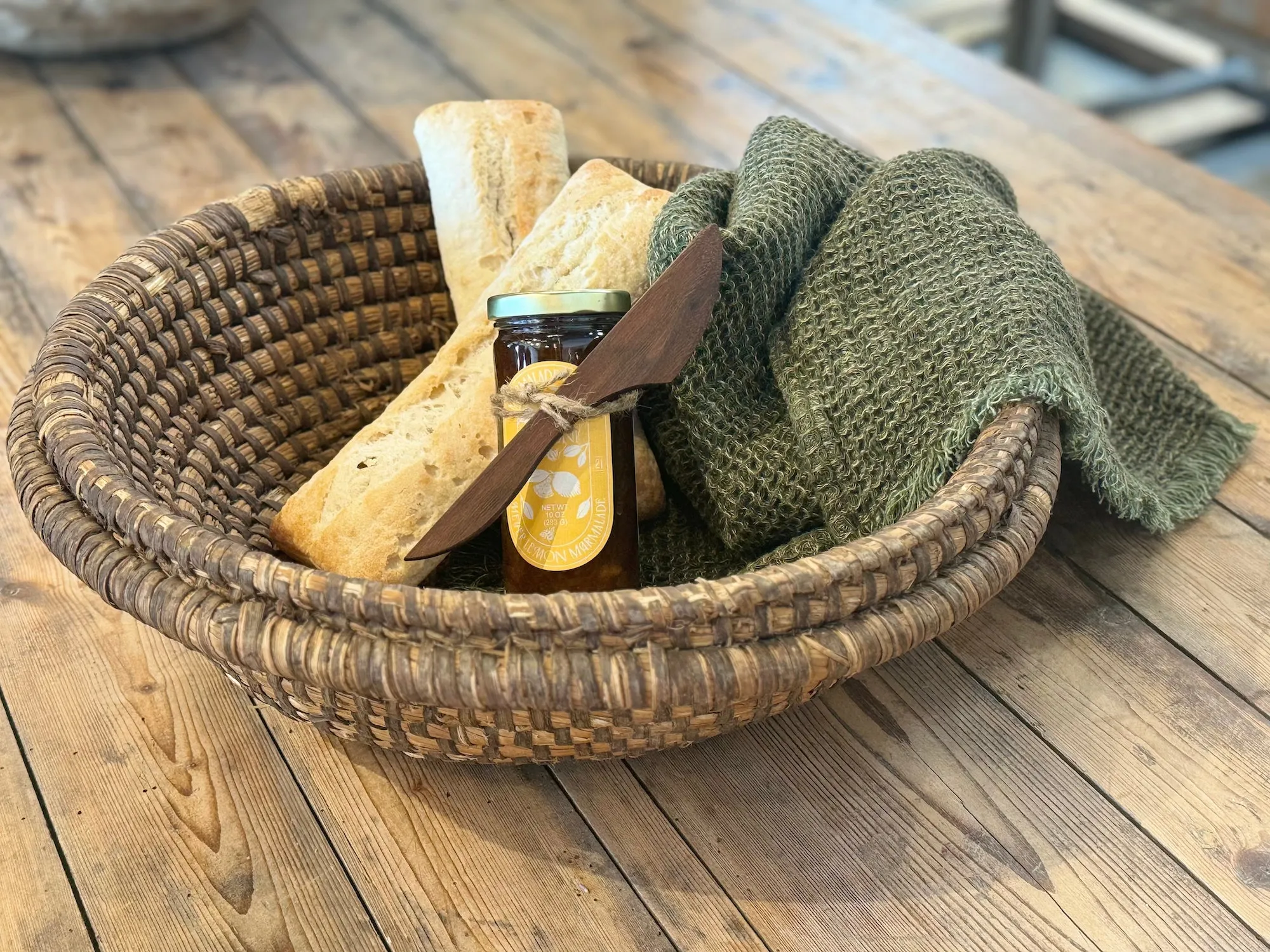 Antique French Woven Baskets