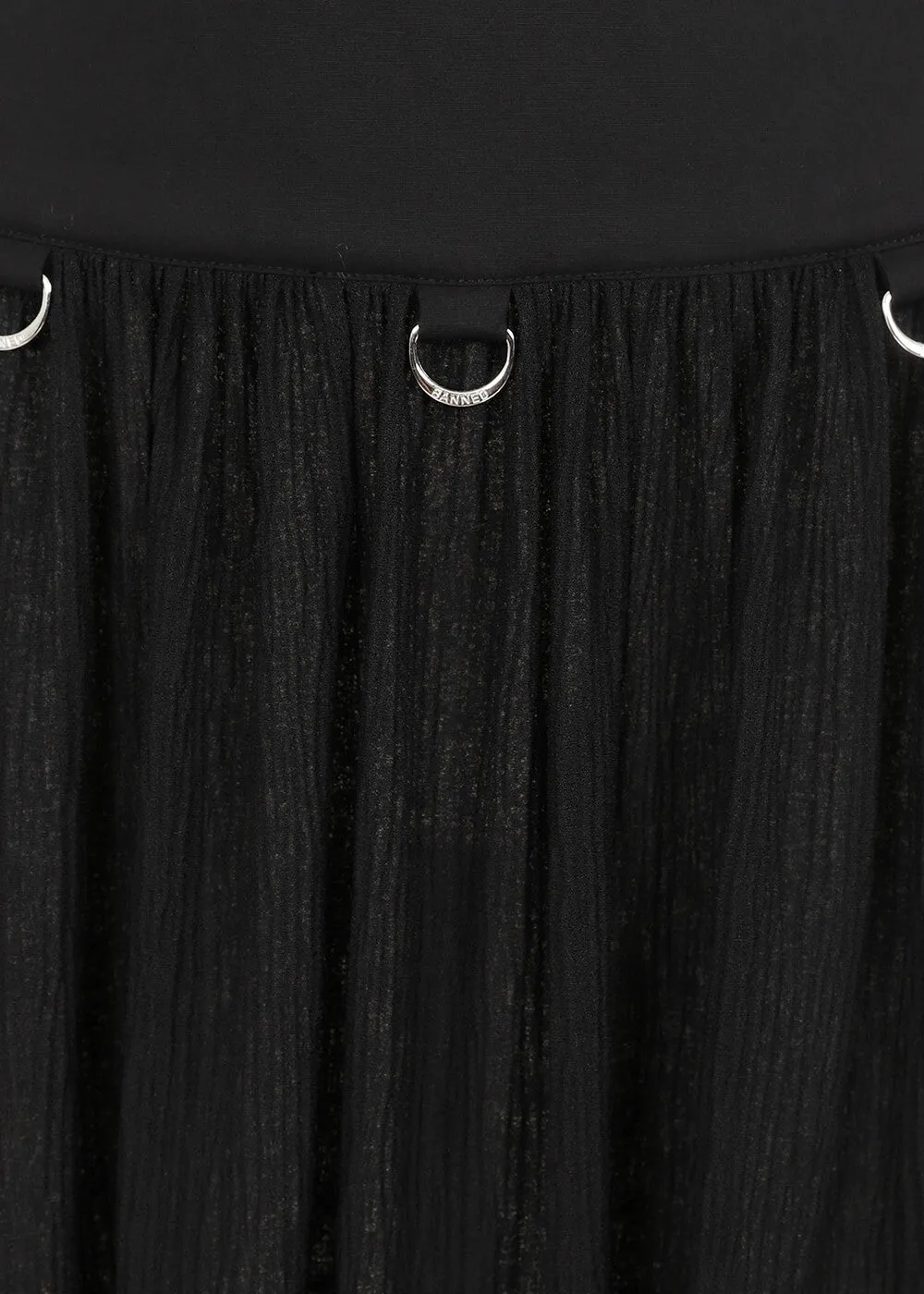 Banned Alternative Isolde Skirt Black