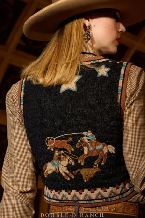 Before Barbed Wire Beaded Vest