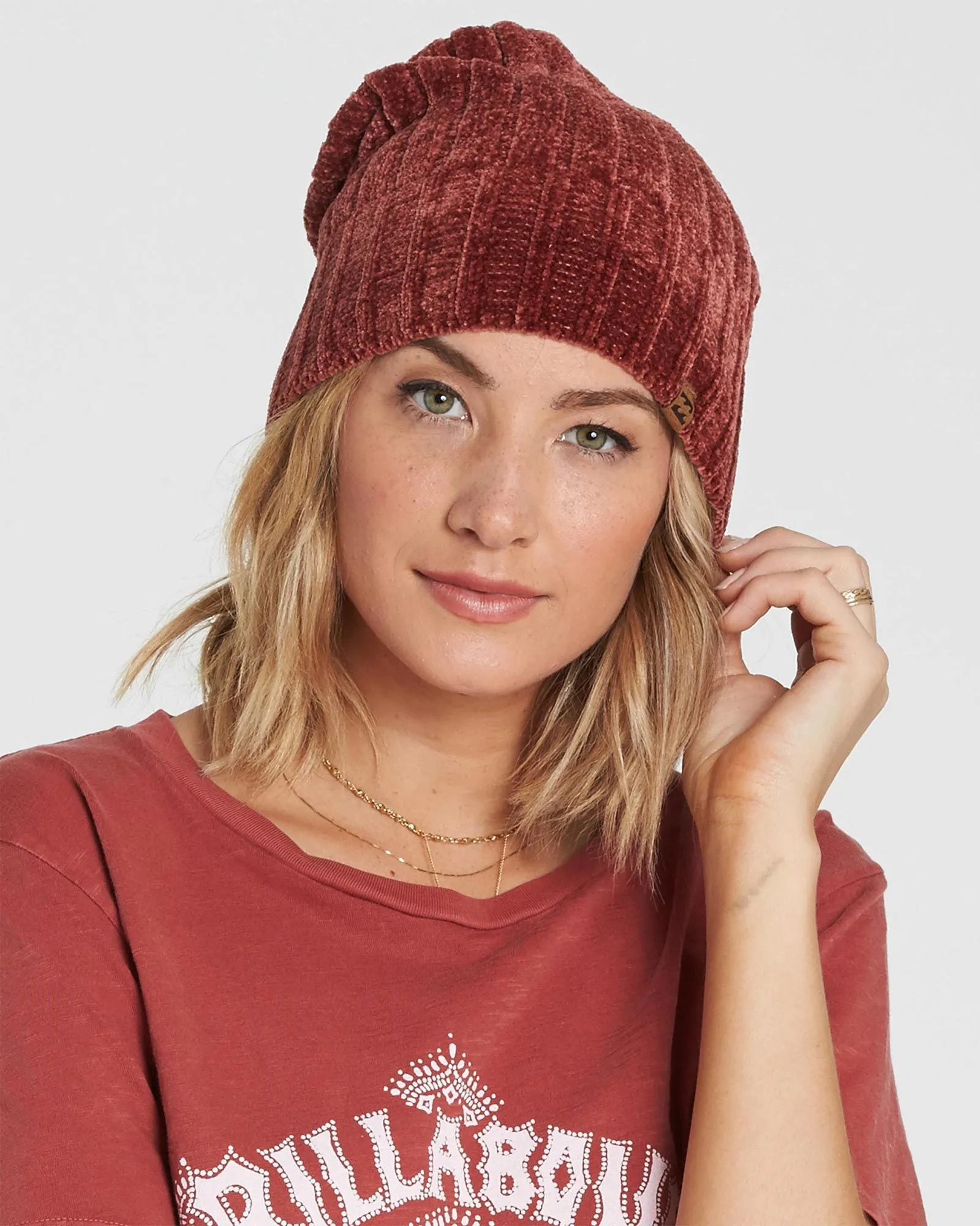 Billabong Women's Warm Up Chenille Beanie