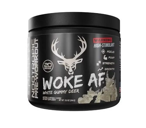 BUCKED UP WOKE AF - HIGH STIMULANT PRE-WORKOUT