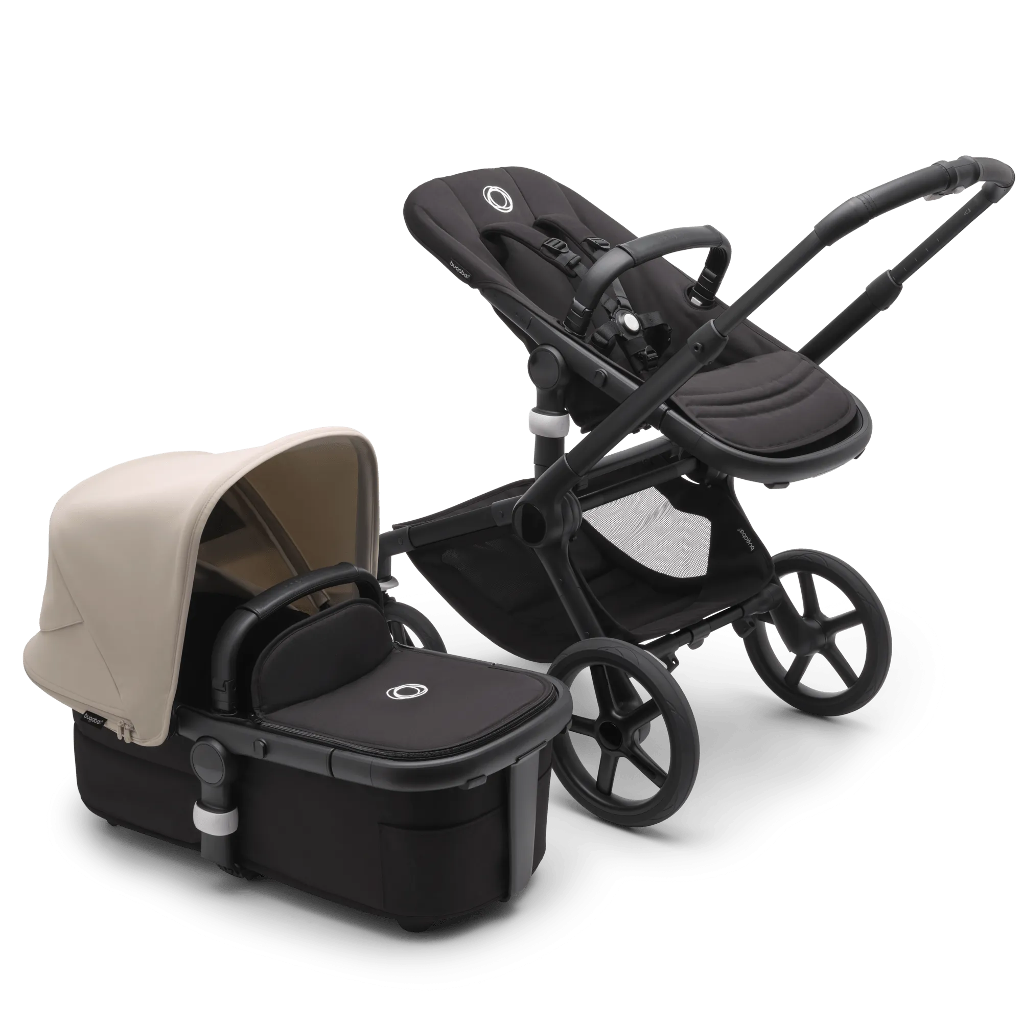 Bugaboo Fox 5 Essential Bundle - Black/Midnight Black/Desert Taupe
