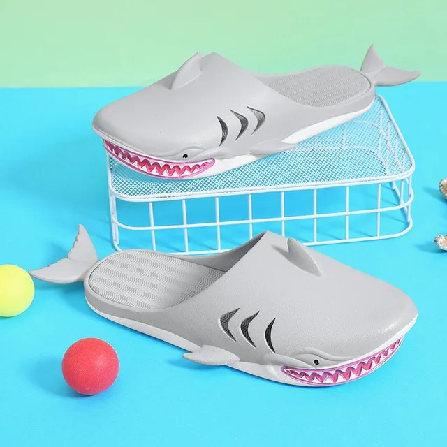 Cartoon Shark Slide Sandal