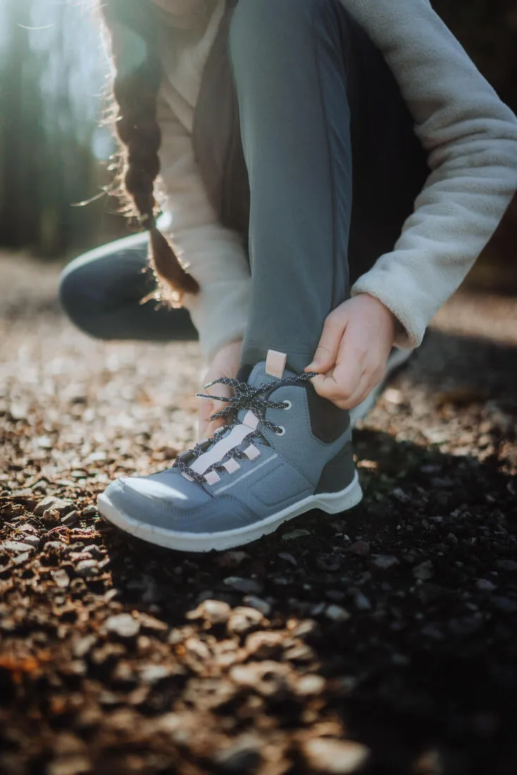 Chaussures de randonnée enfant - NH500 MID BLEU - 35 AU 38
