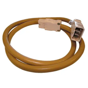 CMS 1000mm interconnecting Lead 20amp Beige for Caravan 240 Electrics