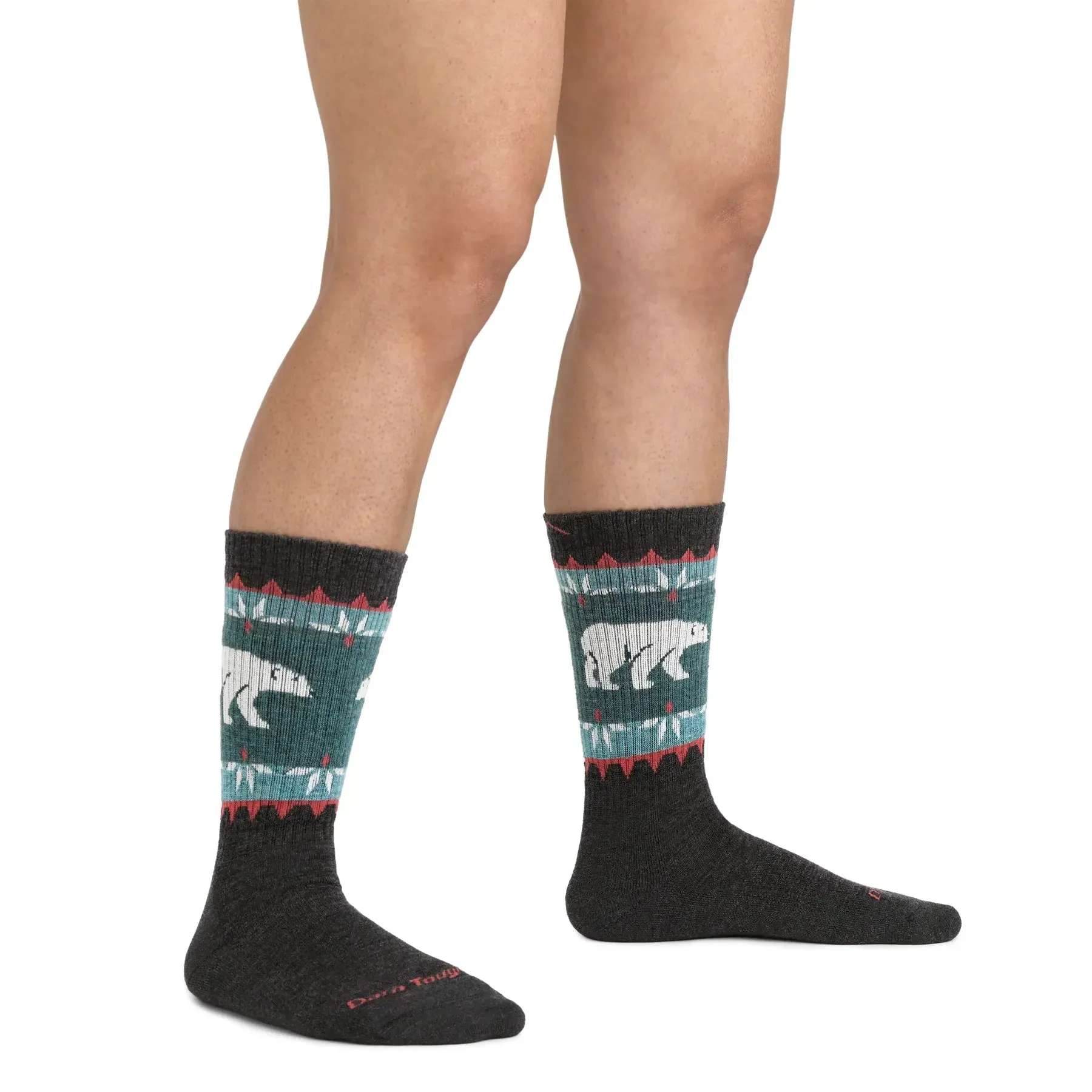 Darn Tough 5017 Women's Vanna Grizzle Boot Midweight Hiking Sock - Charcoal