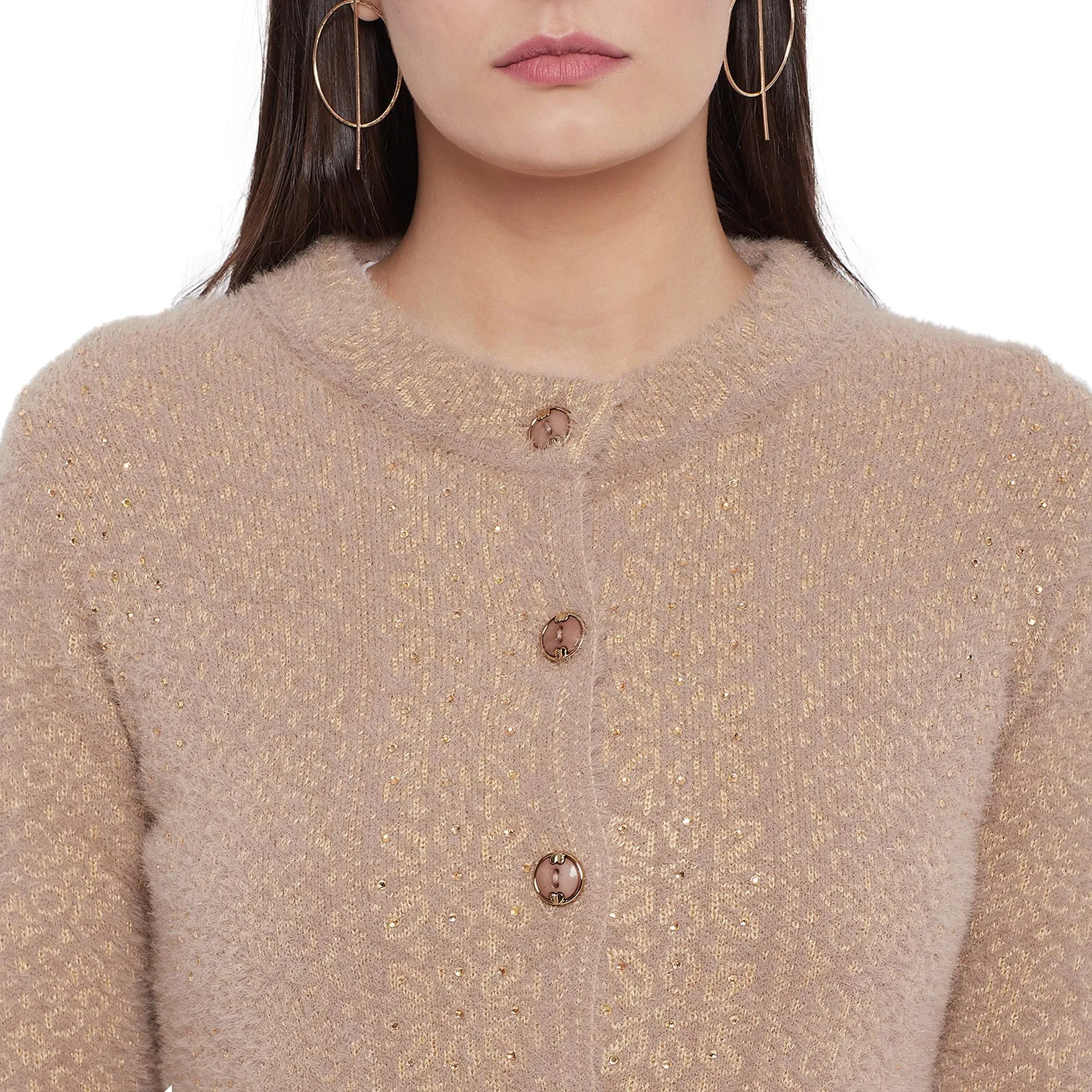 Duke Stardust Women Full Sleeve Cardigan (SDS953)