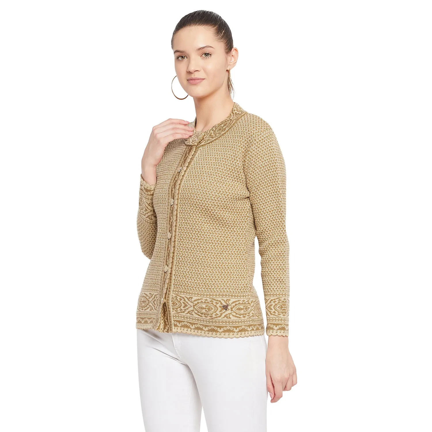 Duke Stardust Women Full Sleeve Cardigan (SDS9616)