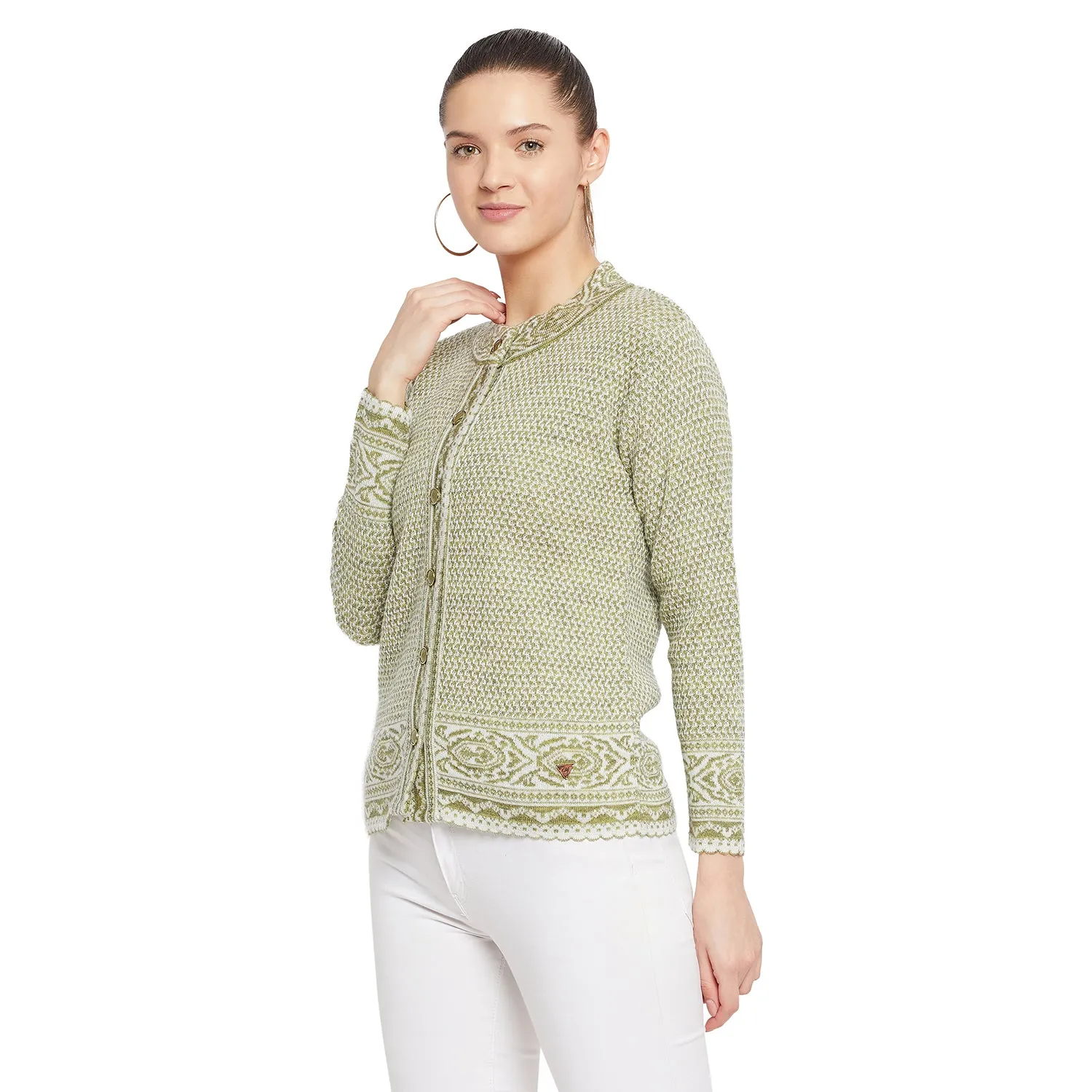Duke Stardust Women Full Sleeve Cardigan (SDS9616)
