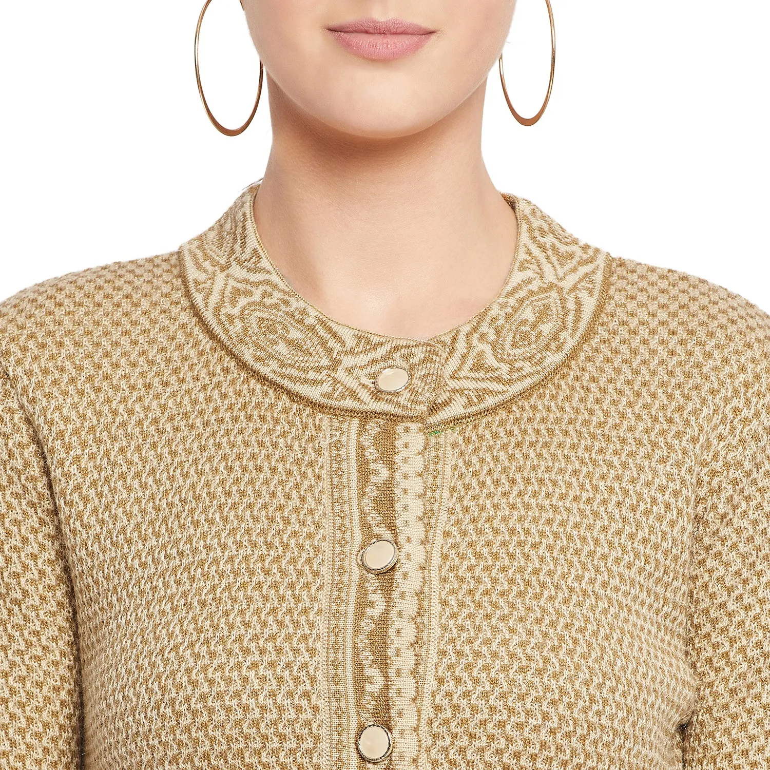 Duke Stardust Women Full Sleeve Cardigan (SDS9616)