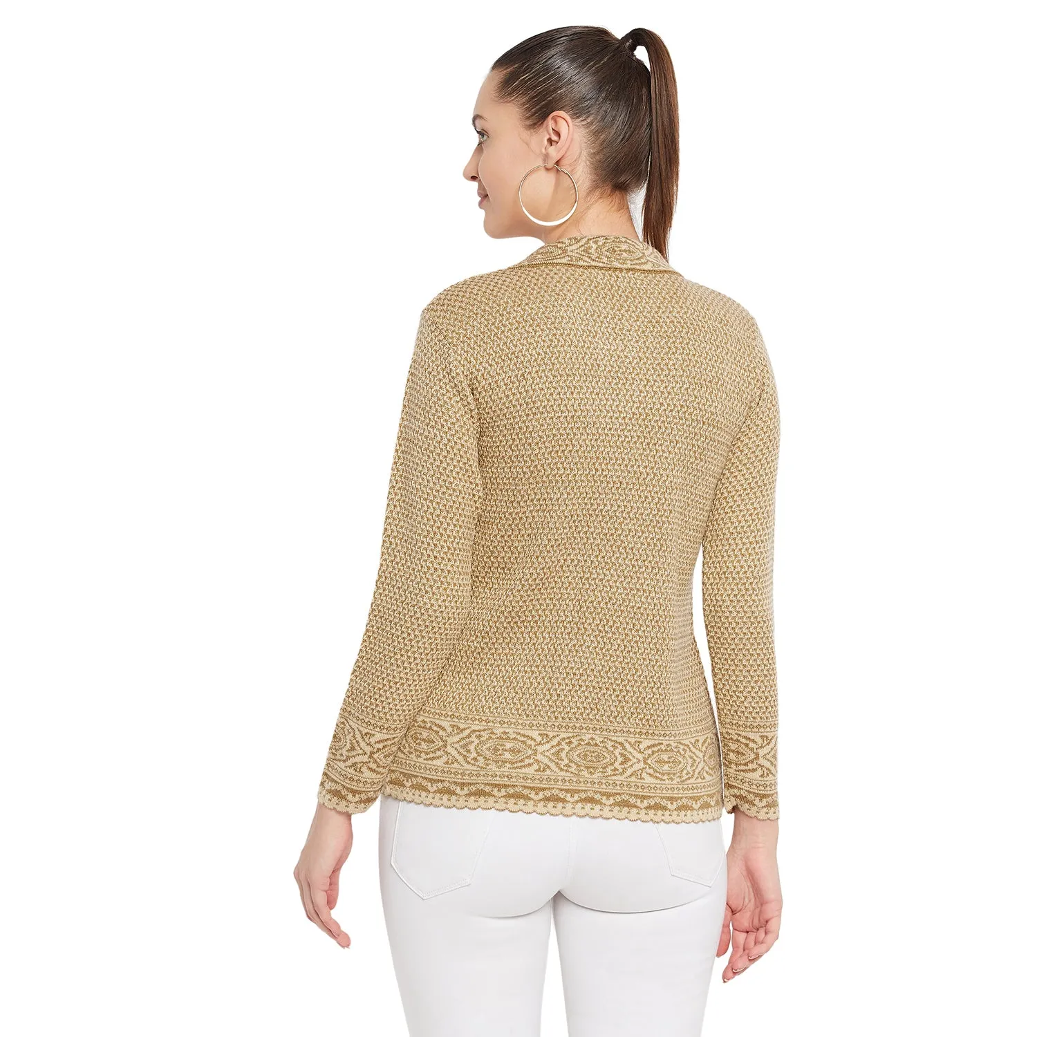 Duke Stardust Women Full Sleeve Cardigan (SDS9616)