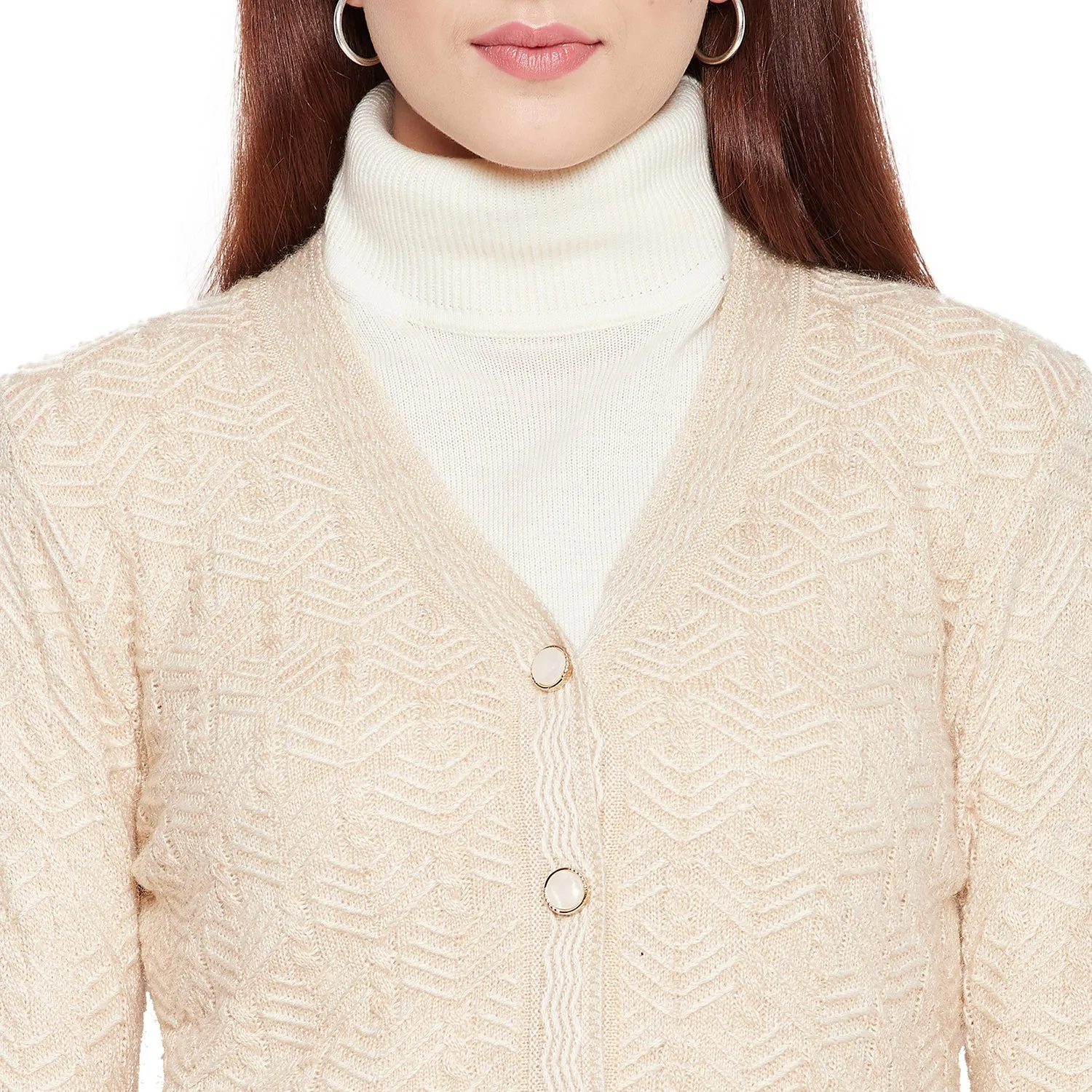 Duke Stardust Women Full Sleeve Cardigan (SDS9723)