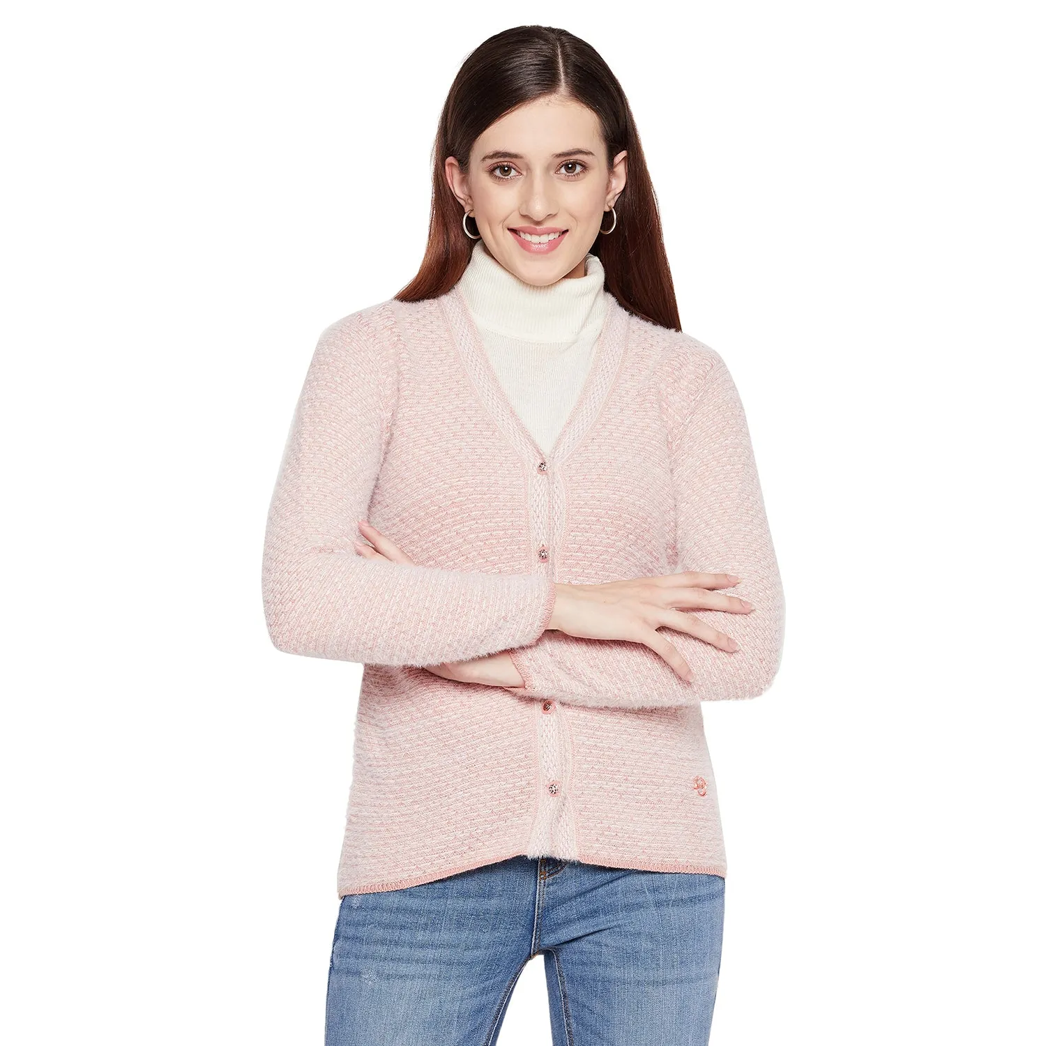 Duke Stardust Women Full Sleeve Cardigan (SDS9723)