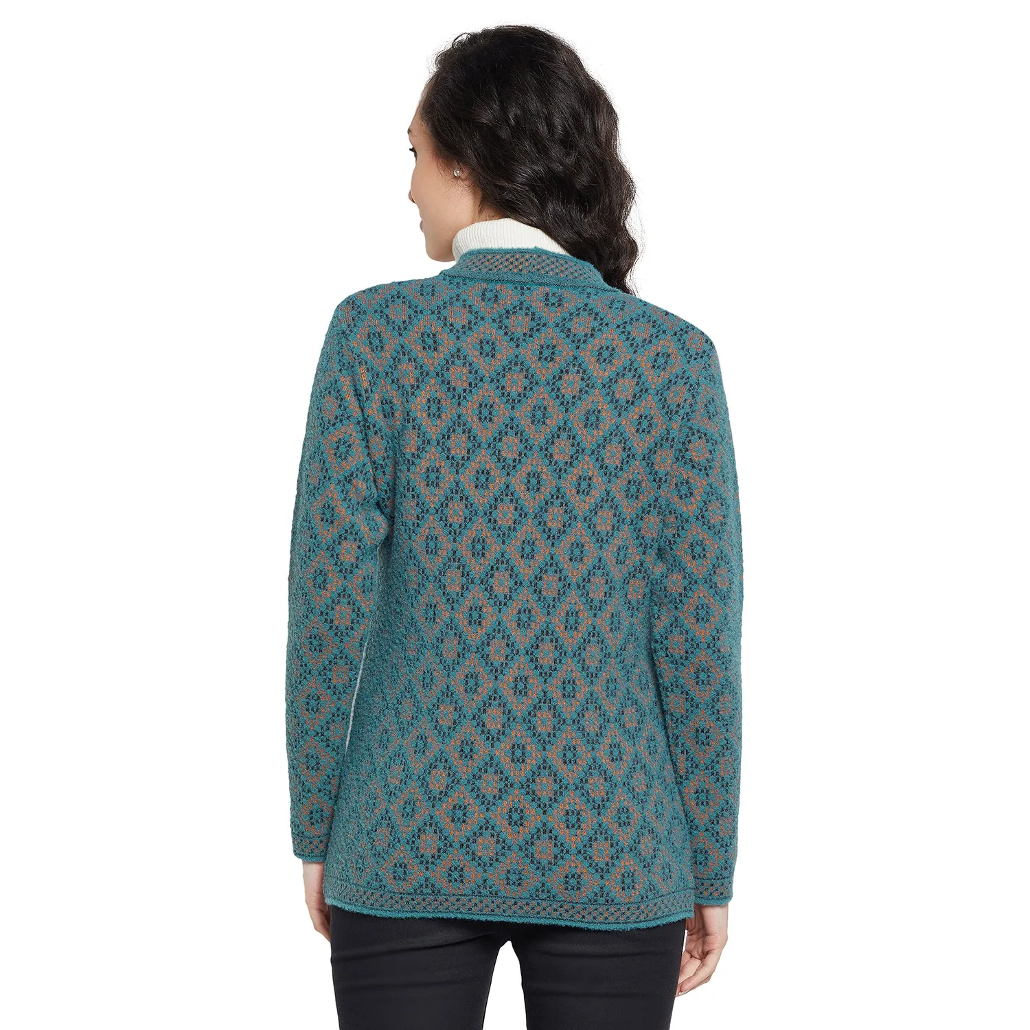Duke Stardust Women Full sleeve V Neck Cardigan (SDS1052)