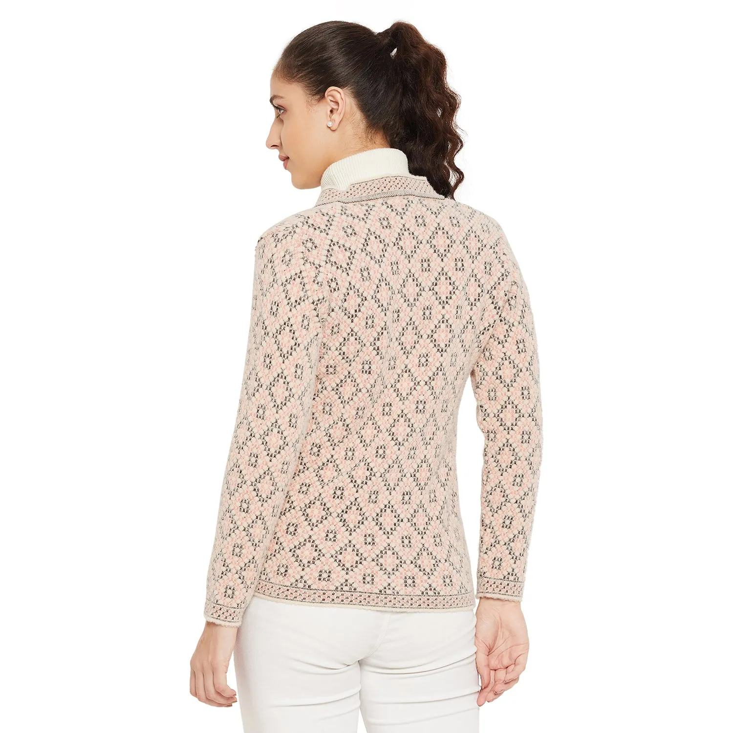 Duke Stardust Women Full sleeve V Neck Cardigan (SDS1052)