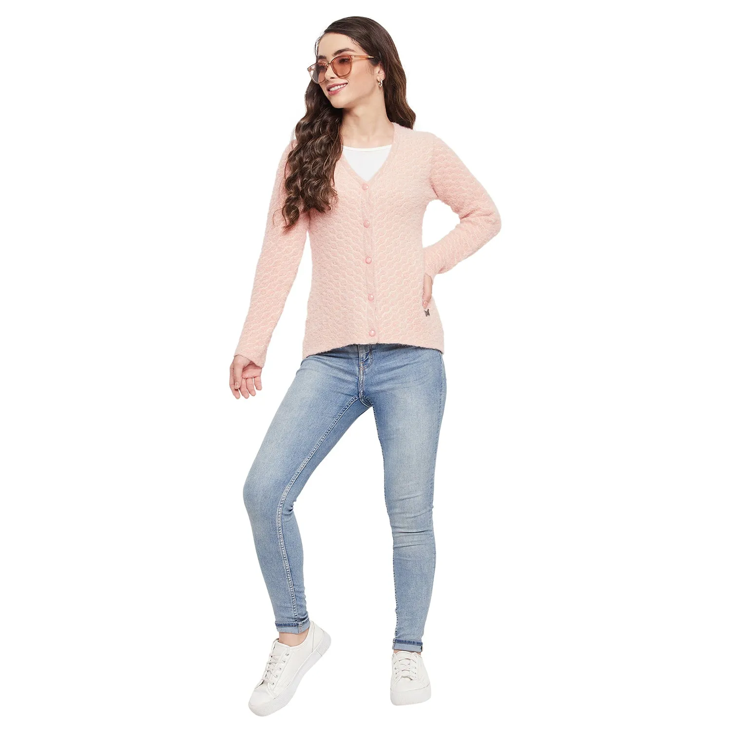 Duke Stardust Women V Neck Cardigan (SDS1042)