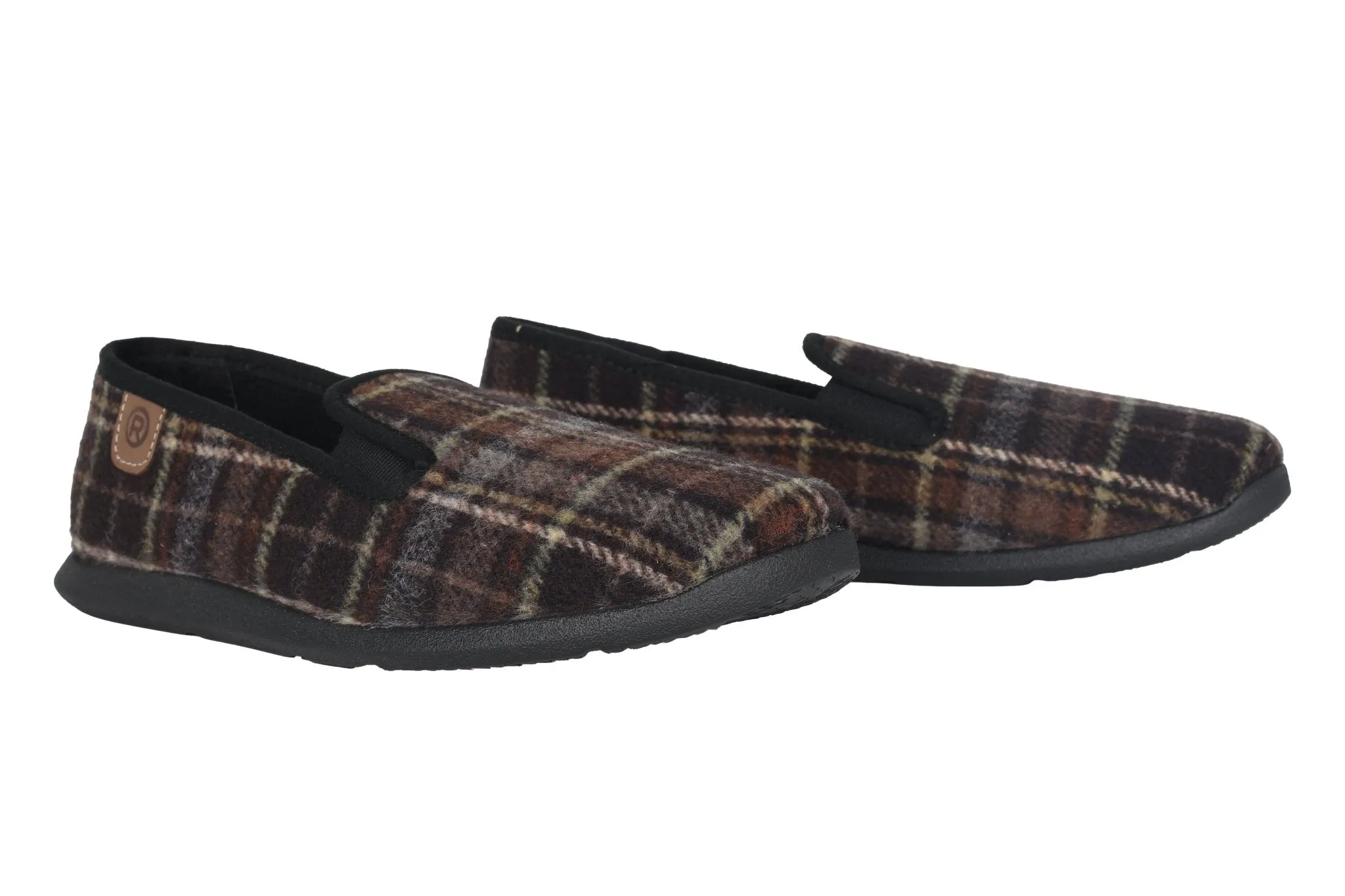 'Fermo' men's homeslippers - multicolour