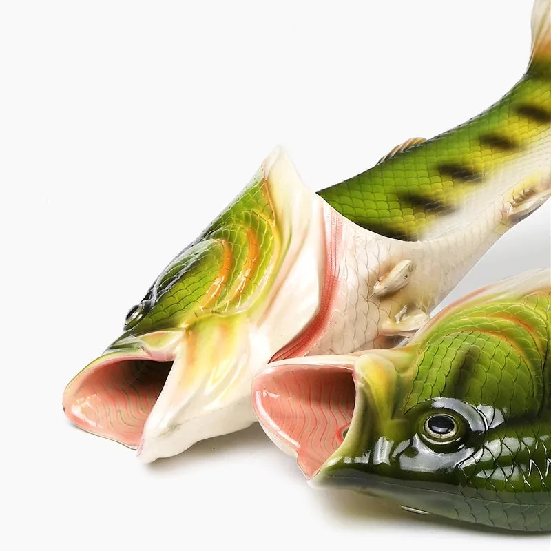 Fish Slippers For Summer Unisex Family Funny Fish Sandals