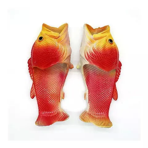 Fish Slippers For Summer Unisex Family Funny Fish Sandals