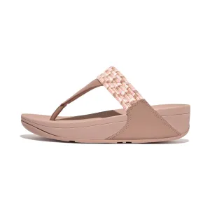 FitFlop Lulu Art Webbing Sandals - Beige Mix