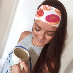 For Love of Doughnuts Headwrap