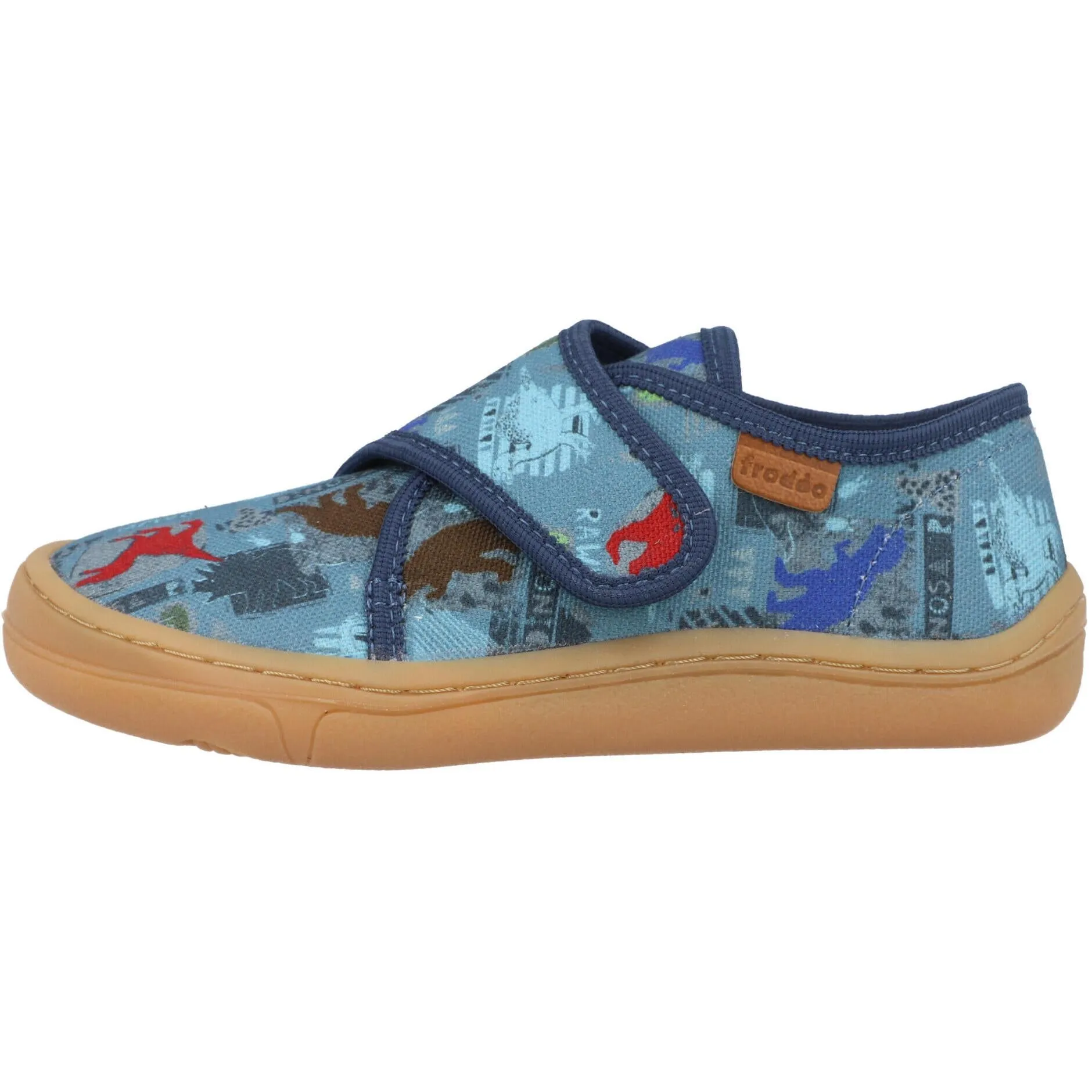 Froddo Barefoot Canvas Slippers Dark Denim