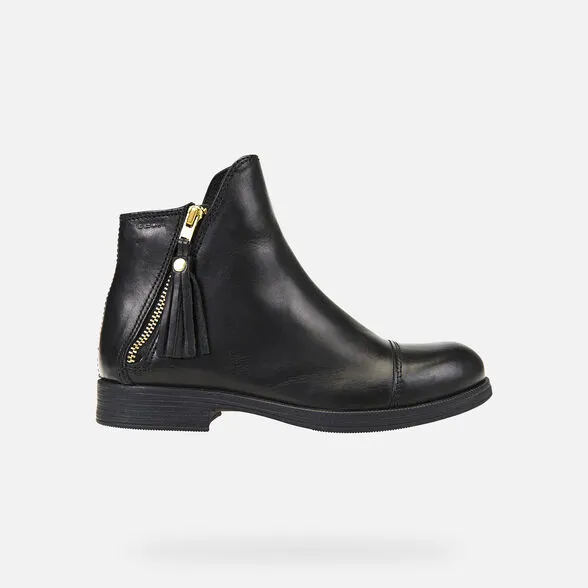 Geox Agata Ankle Boot Black
