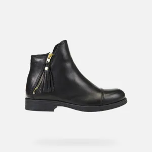 Geox Agata Ankle Boot Black