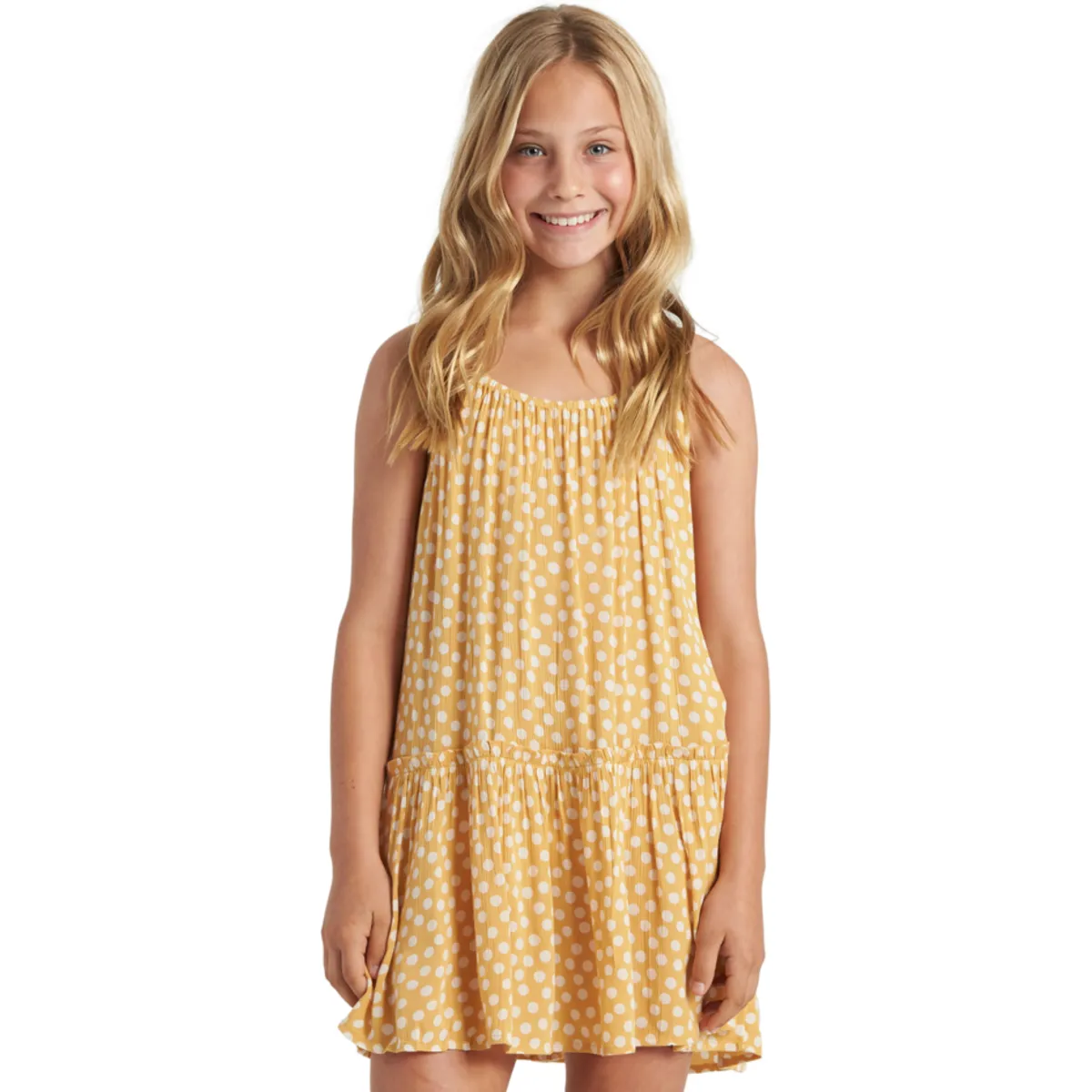 GIRLS BUTTERSCOTCH DRESS