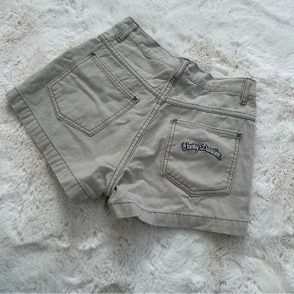 Harley Davidson vintage mini shorts