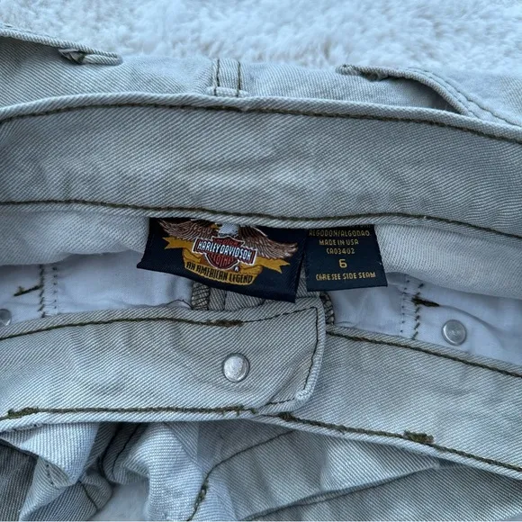 Harley Davidson vintage mini shorts