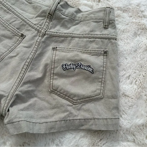 Harley Davidson vintage mini shorts