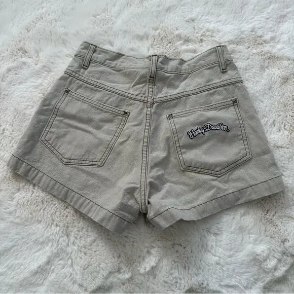 Harley Davidson vintage mini shorts