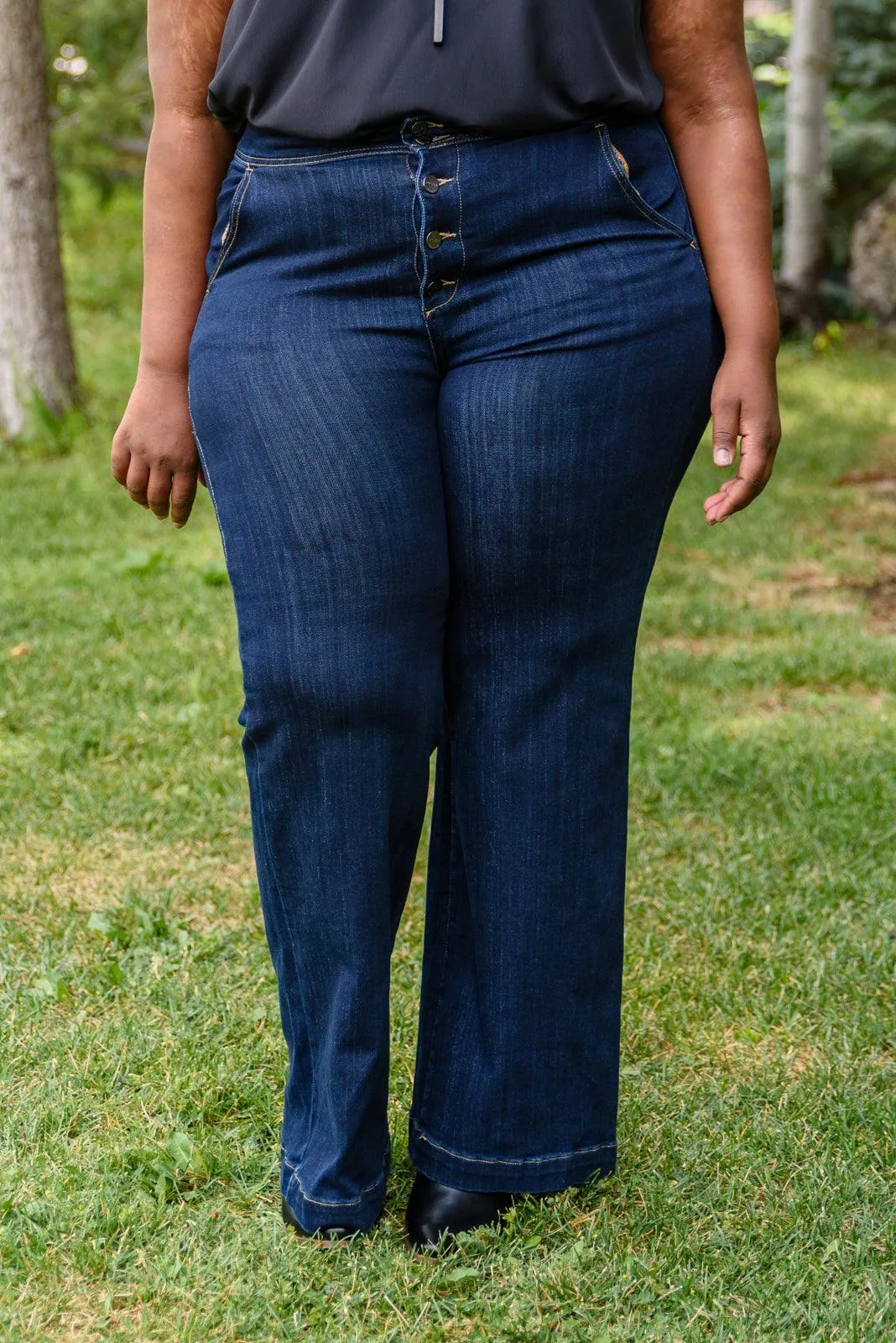 Hazel Blues® | The Blueprint Wide Leg Pants