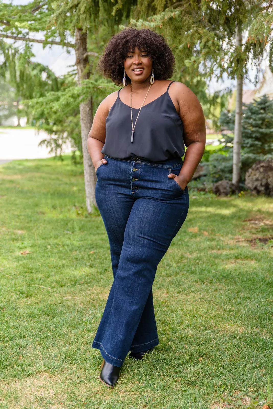 Hazel Blues® | The Blueprint Wide Leg Pants