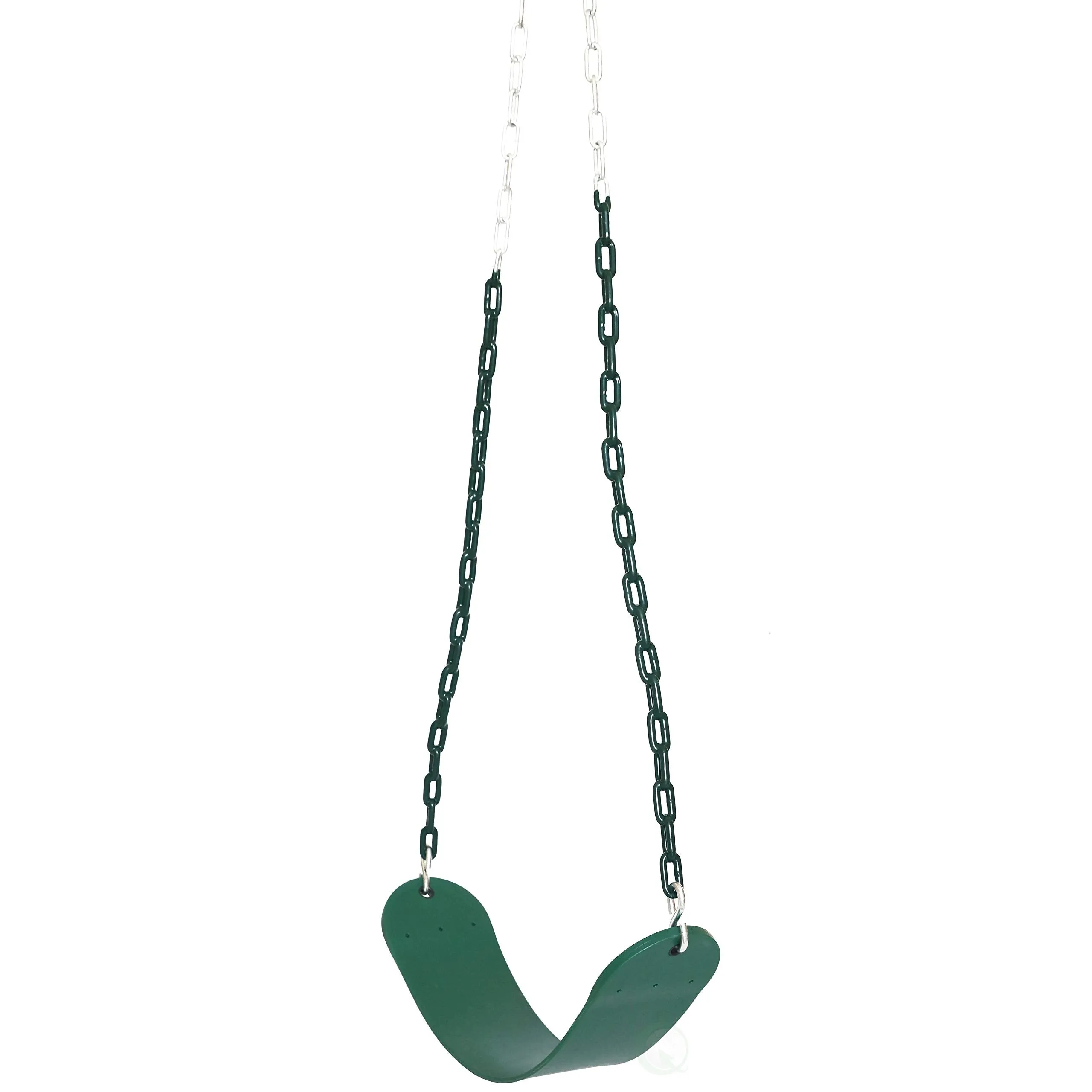 Heavy Duty Flexible Green Belt wing with Coated Metal Chain Plastic