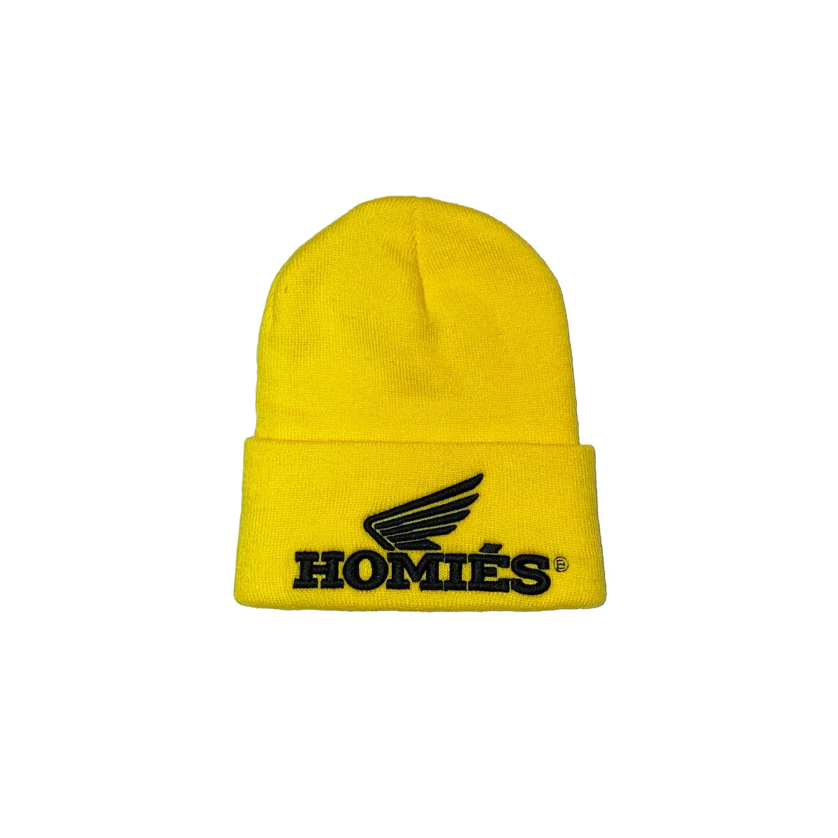 HOMIÉS WING YELLOW BEANIE