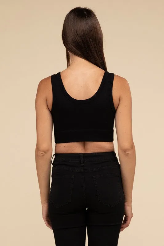 HYFVE Ribbed Seamless Crop Top