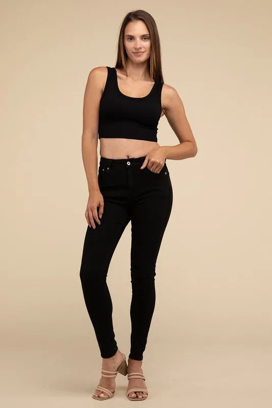 HYFVE Ribbed Seamless Crop Top