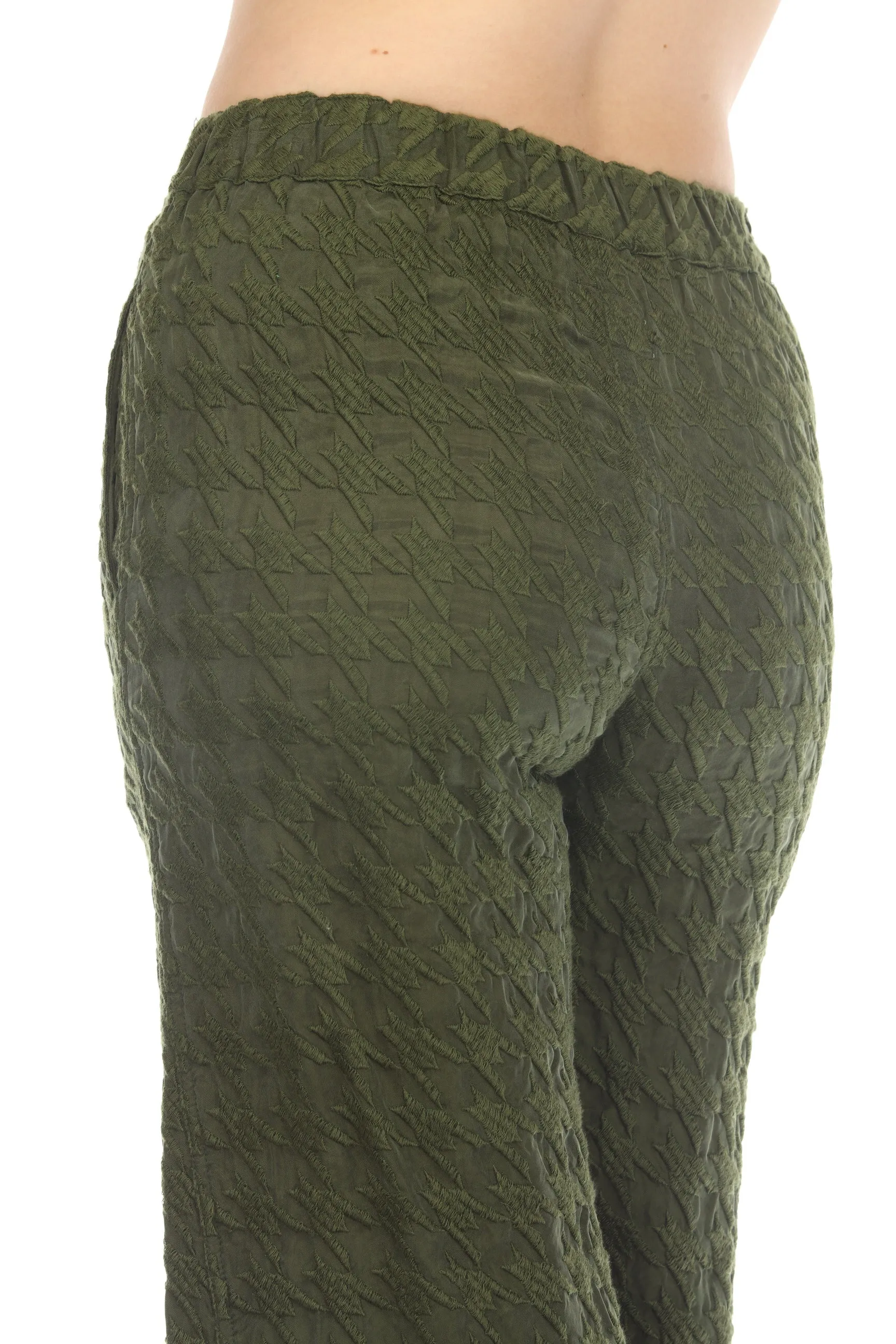 Johnny Was Biya Hiro Houndstooth Pants Boho Chic B66623