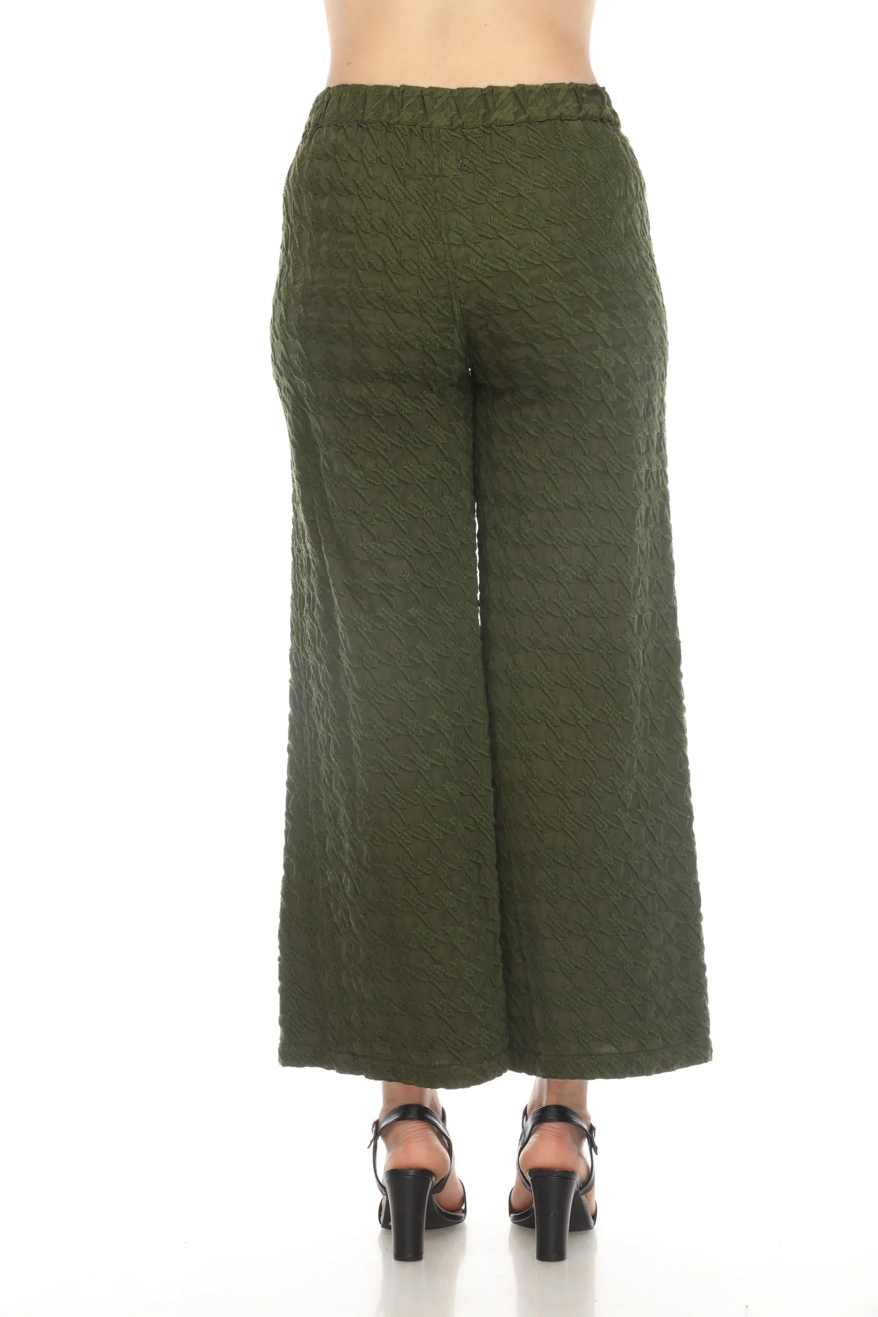 Johnny Was Biya Hiro Houndstooth Pants Boho Chic B66623