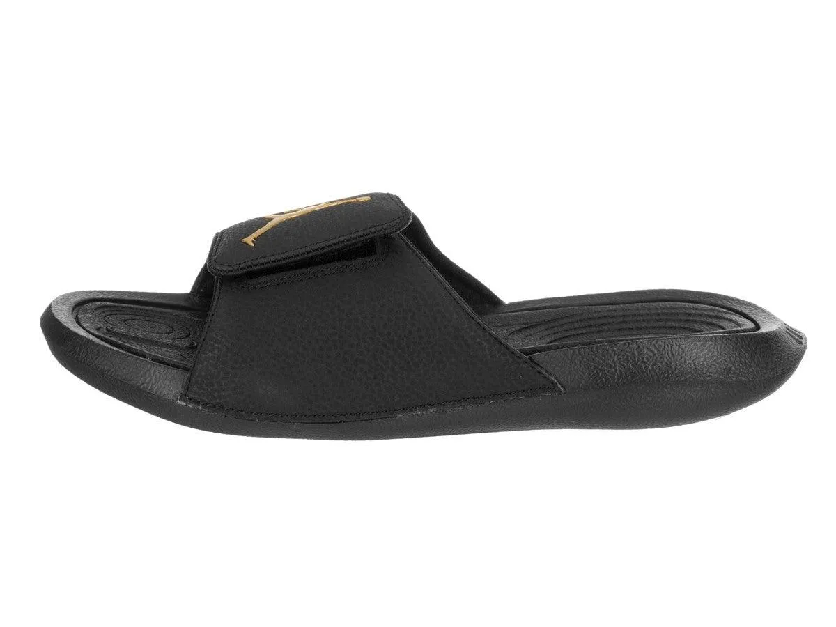 Jordan Hydro 6 Unisex Black Gold Slippers