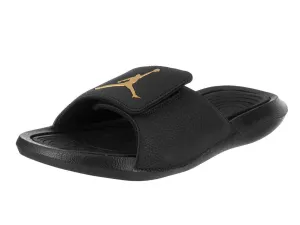 Jordan Hydro 6 Unisex Black Gold Slippers