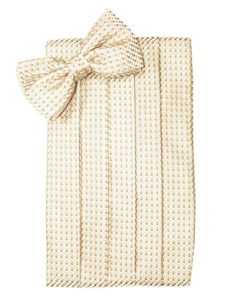 Light Champagne Venetian Kids Cummerbund