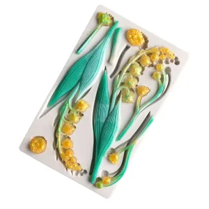 Lily of The Valley  Silicone Fondant Mould Cake Decorating Tool for Crafts,  Resin, Scrapbooking, Polymer Clay.